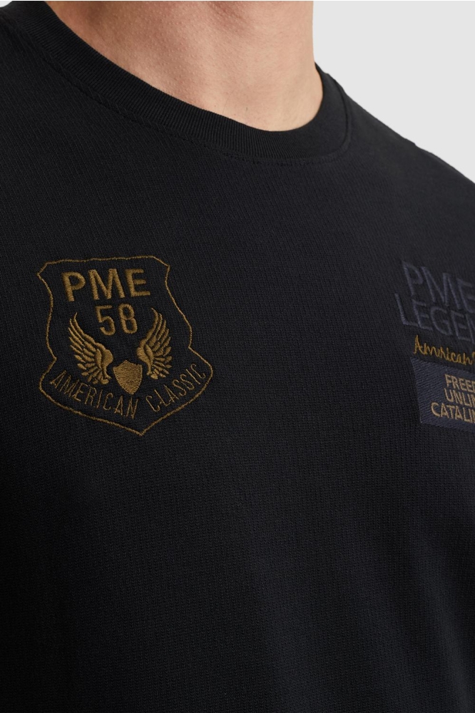 T SHIRT MET BADGES PTSS2504576 5281